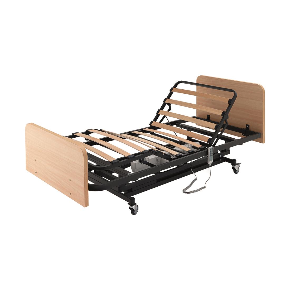 CARRO ELEV. + CAMA GERIATRICA LAMA 53 + CABEZAL 90X190